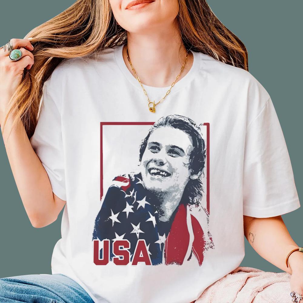 Jack Hughes USA Champion 2026 Hockey T-Shirt