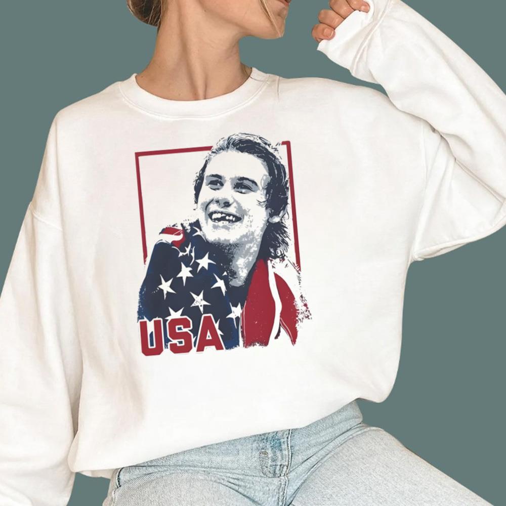 Jack Hughes USA Champion 2026 Hockey T-Shirt