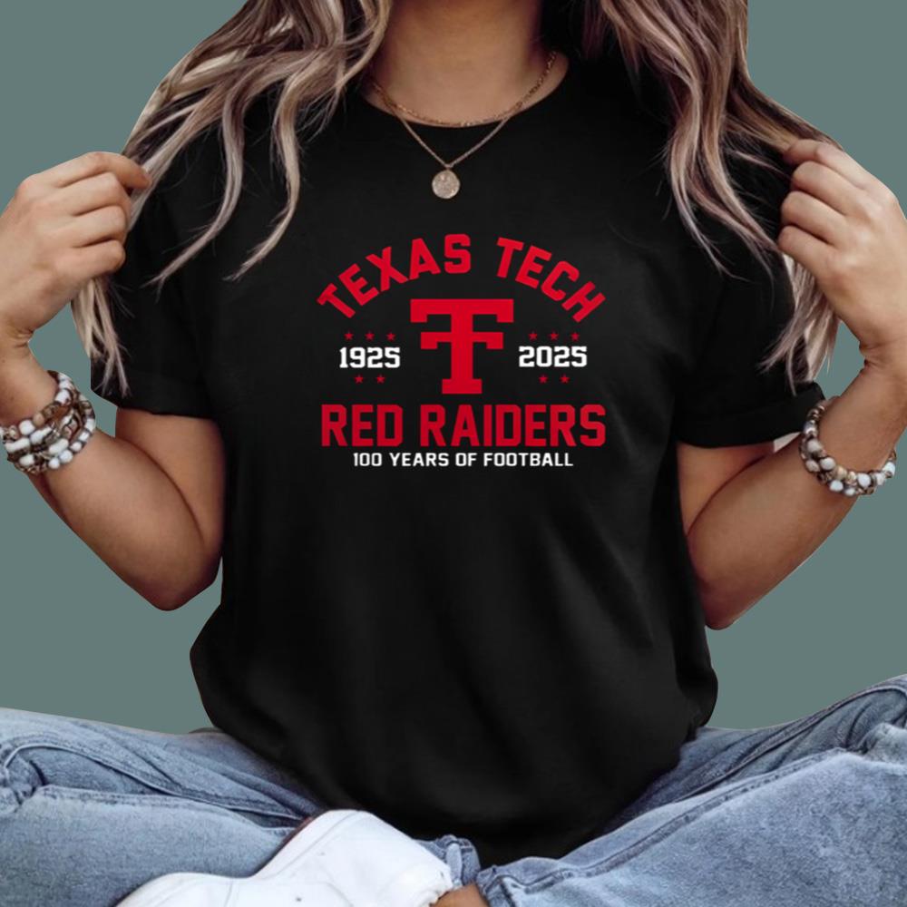Jacob Rodriguez Texas Tech 100 Years Of Football 1925 2025 Hoodie