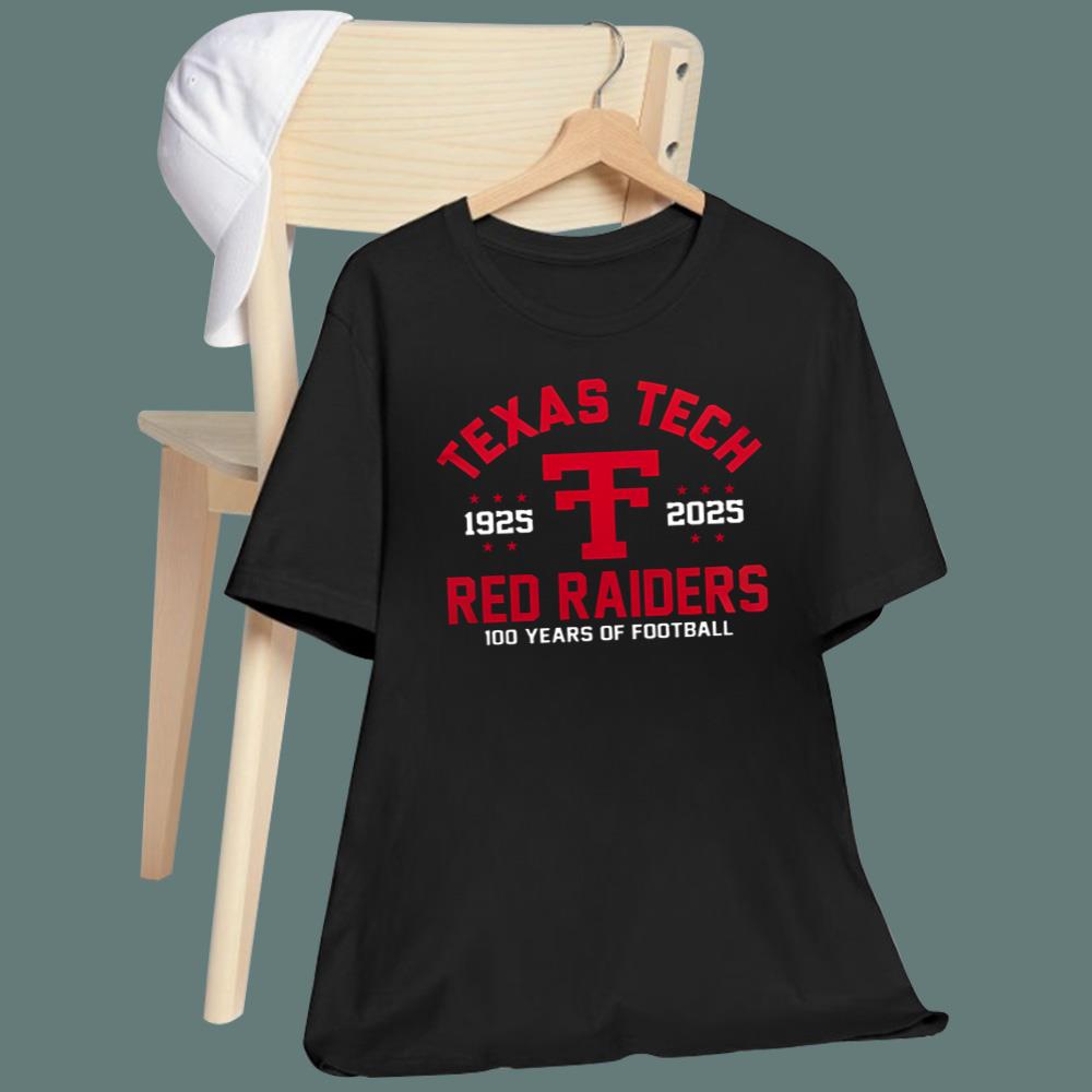 Jacob Rodriguez Texas Tech 100 Years Of Football 1925 2025 Hoodie
