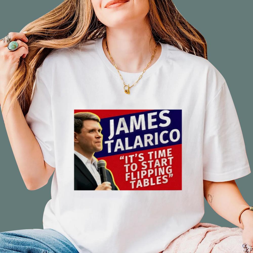 James Talarico It's Time To Start Flipping Tables T-Shirt