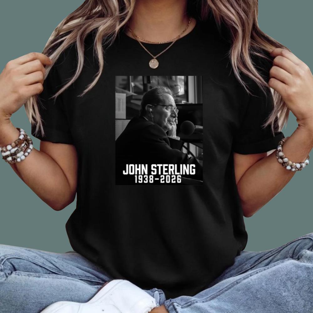 John Sterling Rest In Peace 1938–2026 T-Shirt