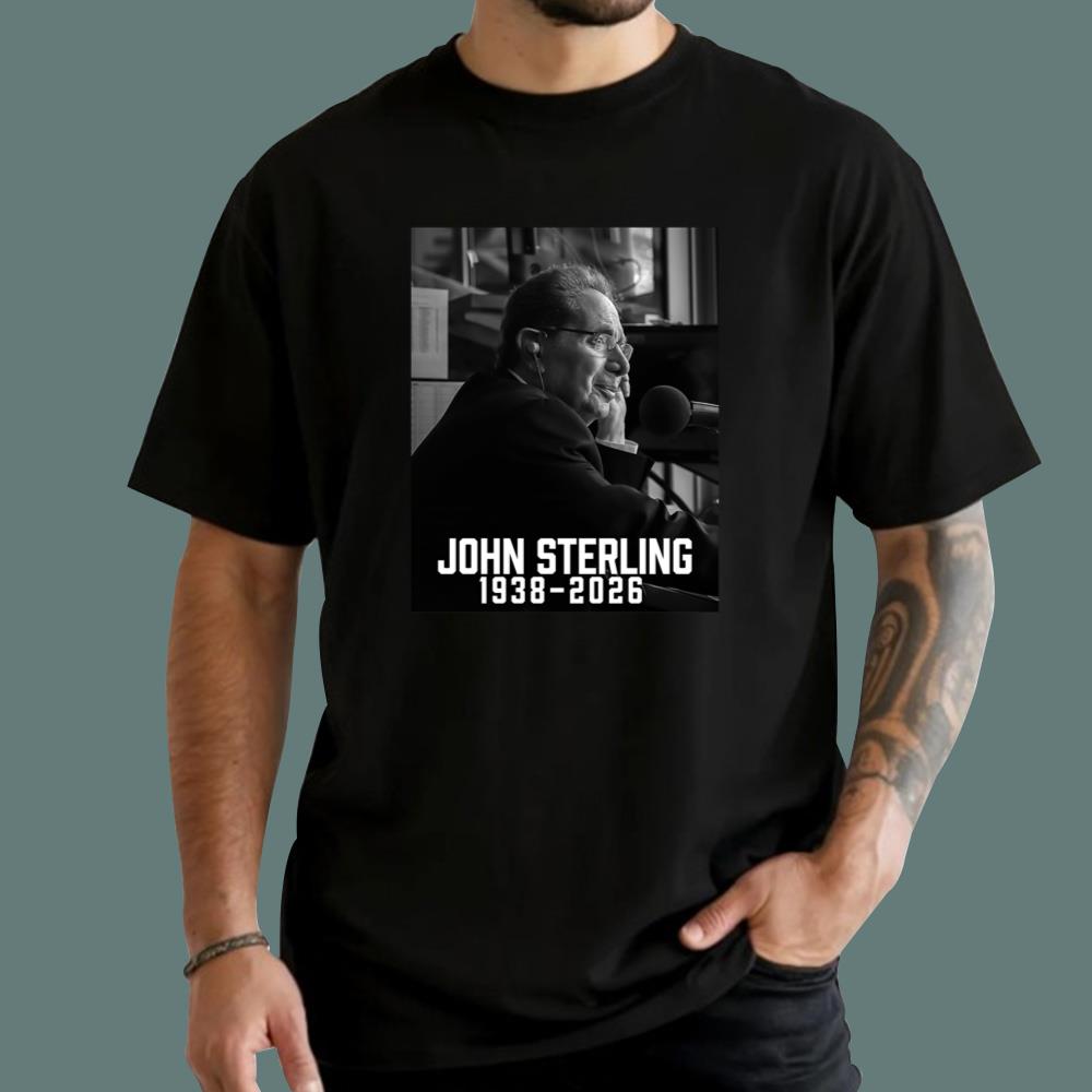 John Sterling Rest In Peace 1938–2026 T-Shirt