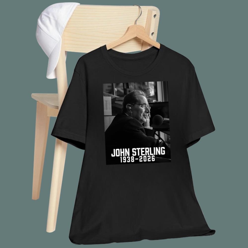 John Sterling Rest In Peace 1938–2026 T-Shirt