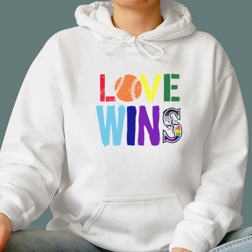 Julio Rodriguez Mariners Love Wins T-Shirt