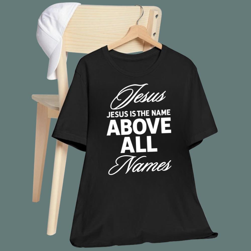 Justin Fields Jesus Is the Name Above All Names T-Shirt