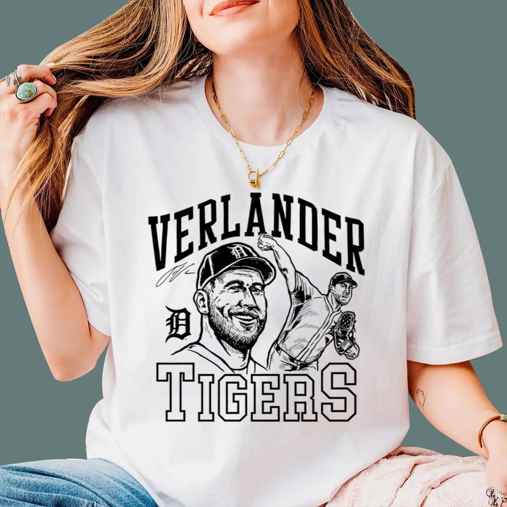 Justin Verlander Tigers T-Shirt