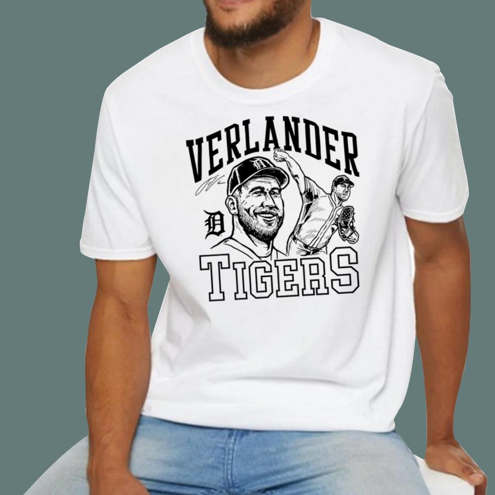 Justin Verlander Tigers T-Shirt