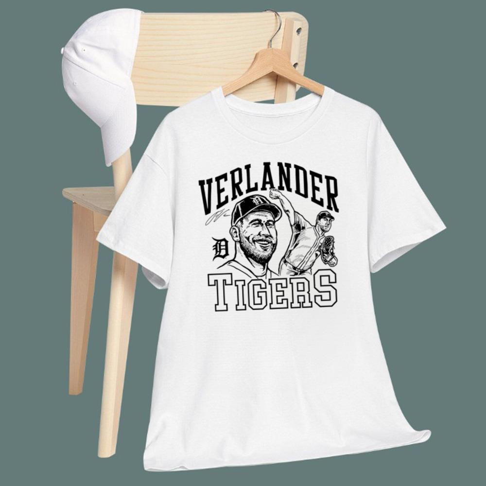 Justin Verlander Tigers T-Shirt