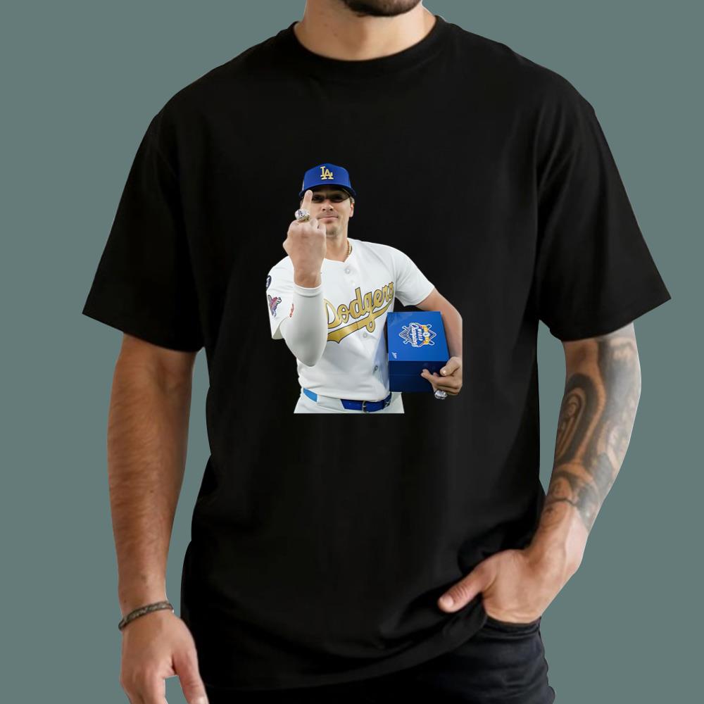 Kiké Hernández Middle Finger T-Shirt