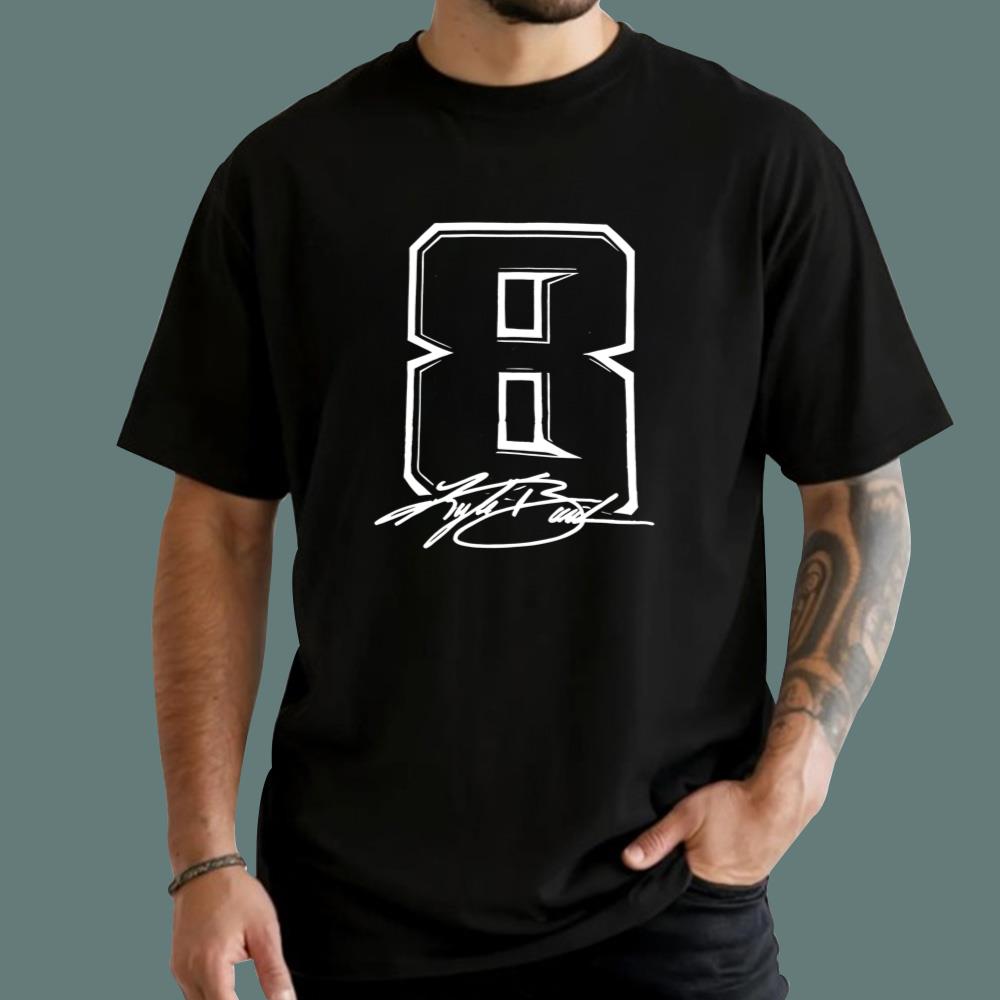 Kyle Busch 8 Signature Memorial T-Shirt