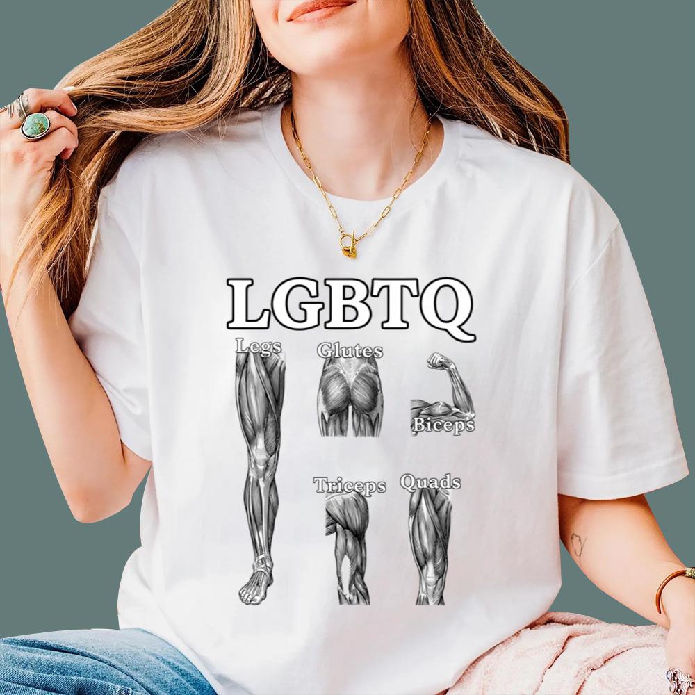 LGBTQ Legs Glutes Biceps Tricpes Quads T-Shirt