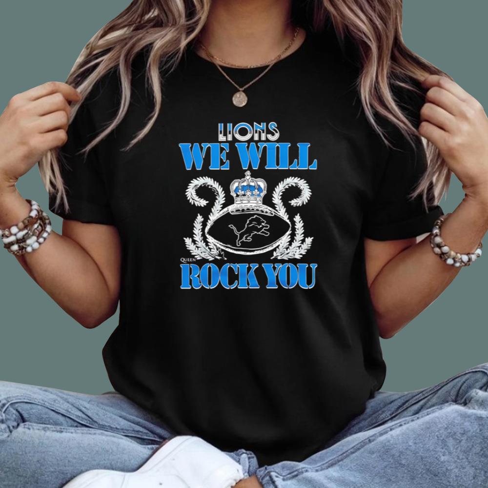 Lions We Will Rock You T-Shirt