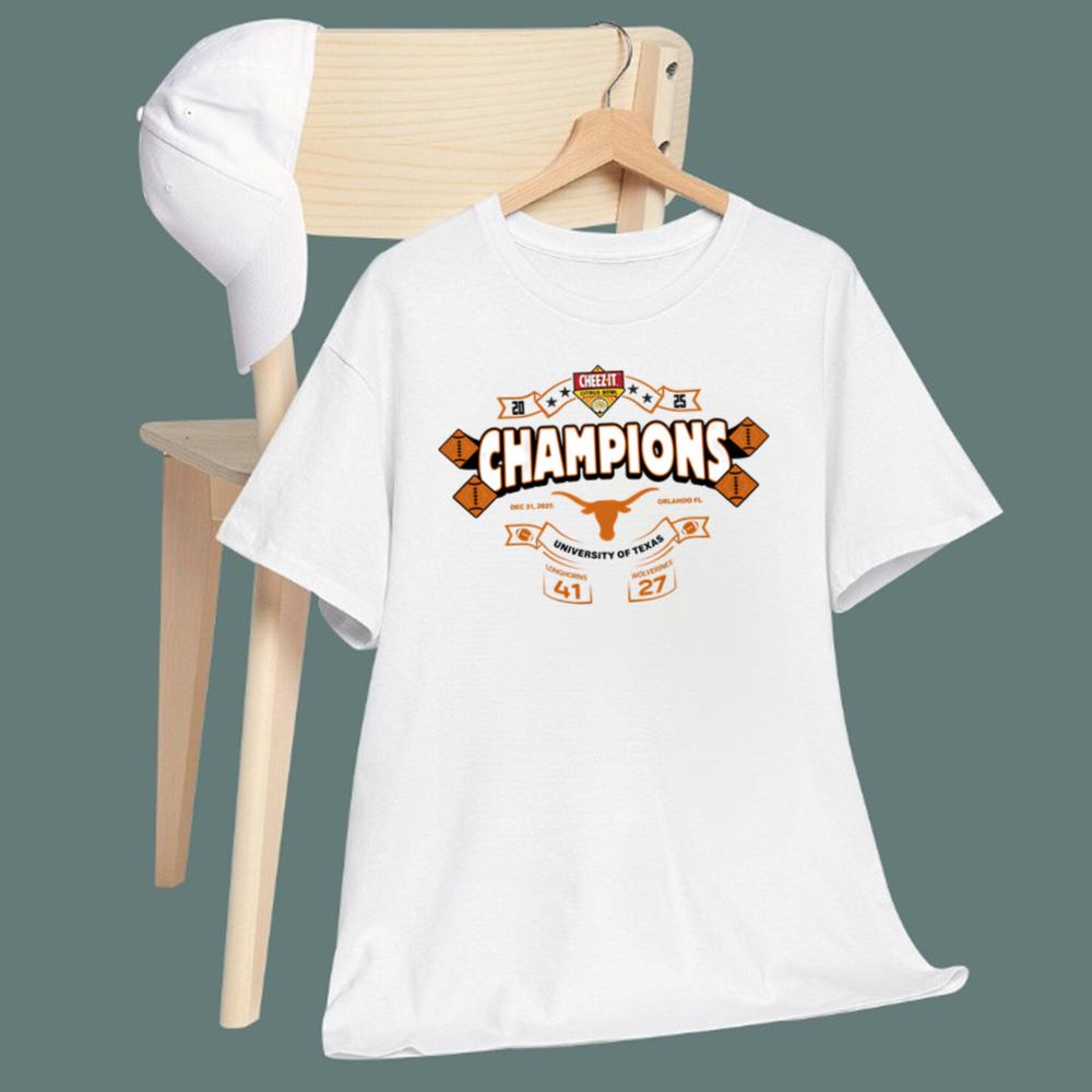 Longhorns 2025 Cheez-It Citrus Bowl Champions T-Shirt
