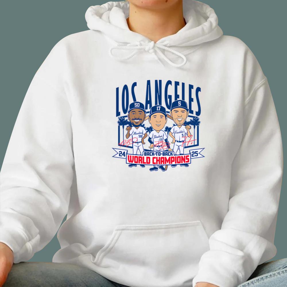 Los Angeles Baseball Back-to-Back World Champions 2025 T-Shirt