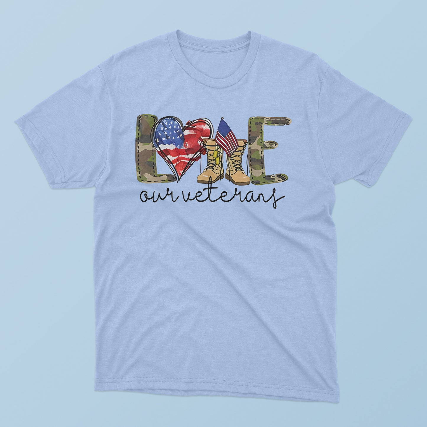 Love Our Veterans T-shirt