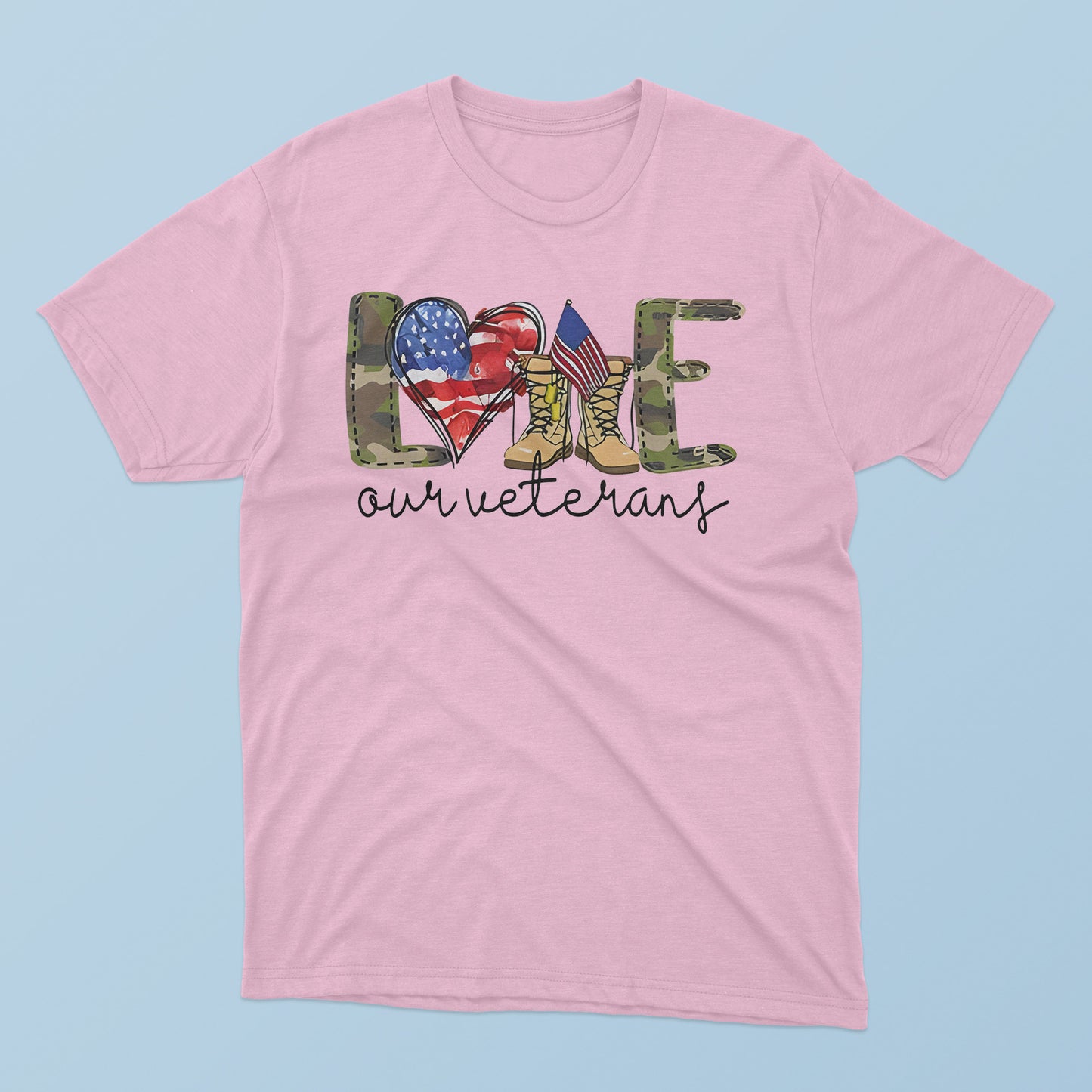 Love Our Veterans T-shirt