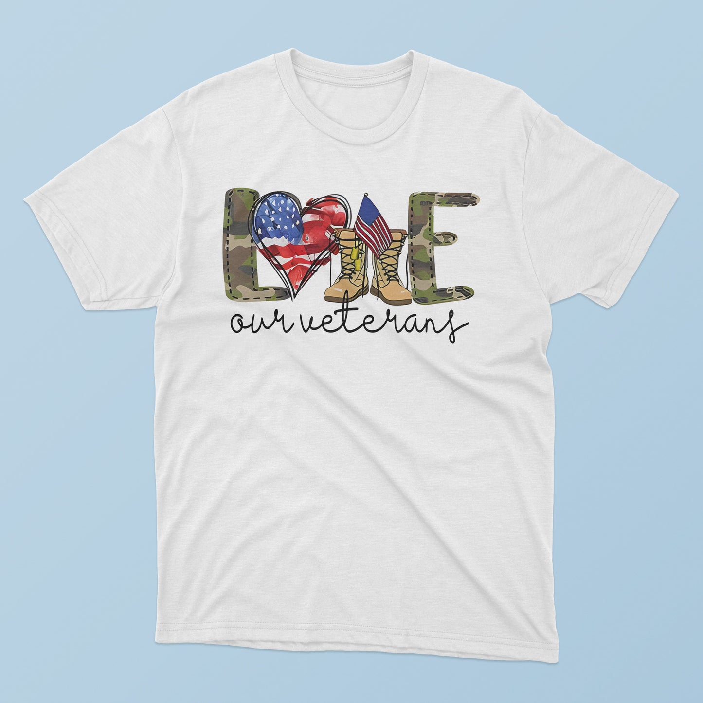 Love Our Veterans T-shirt
