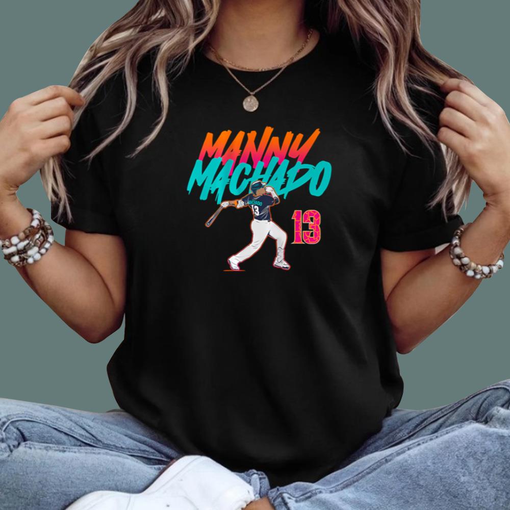 Manny Machado Slugger Swing City T-Shirt