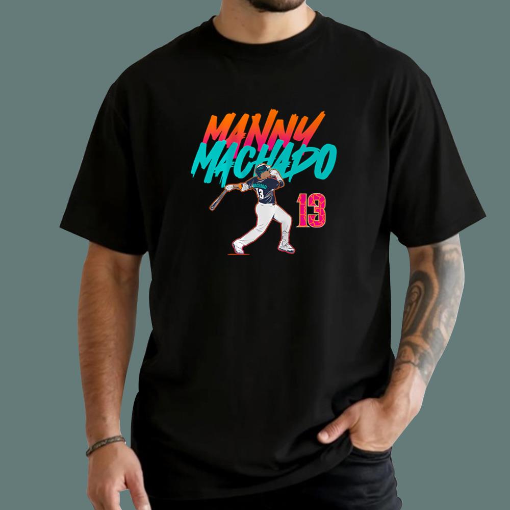 Manny Machado Slugger Swing City T-Shirt