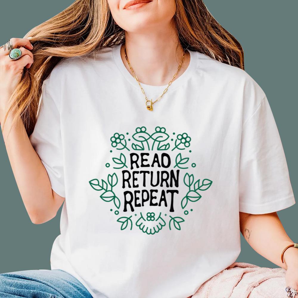 Marie Moreau Read Return Repeat T-Shirt