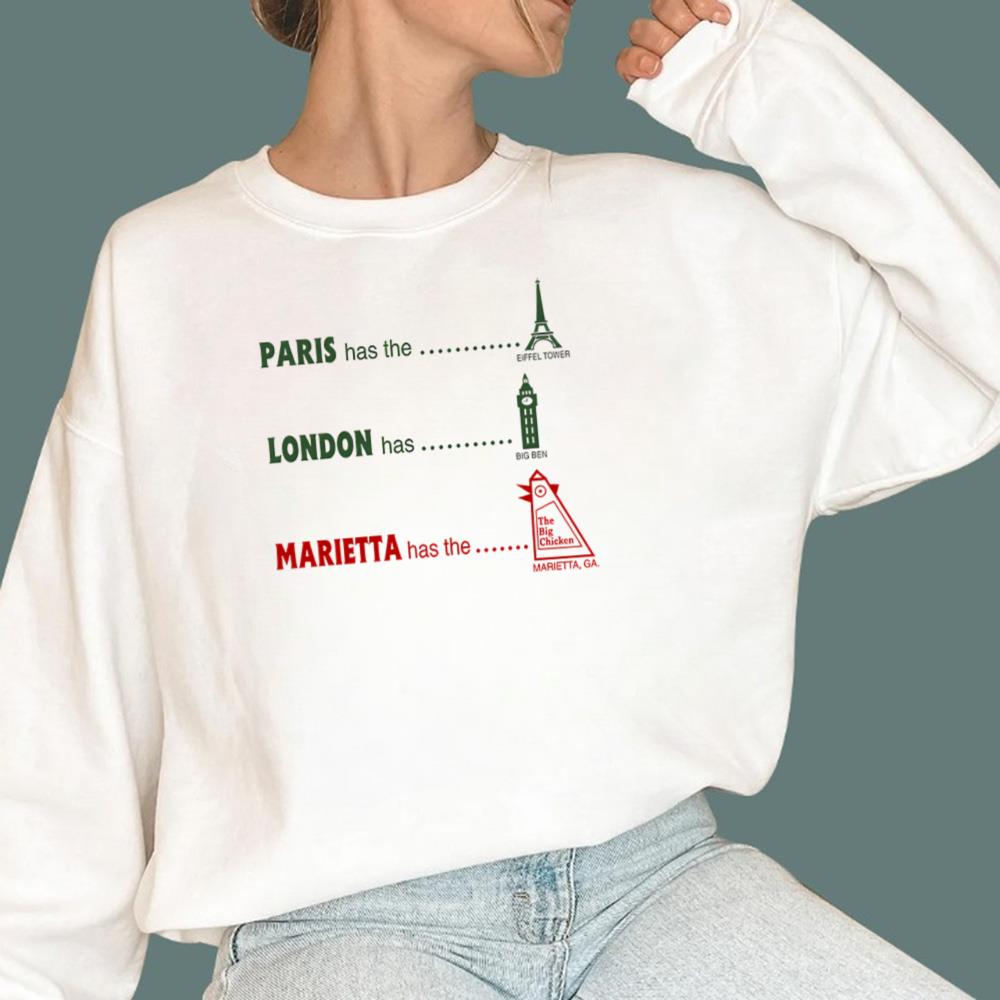 Marietta Has The Big Chicken T-Shirt