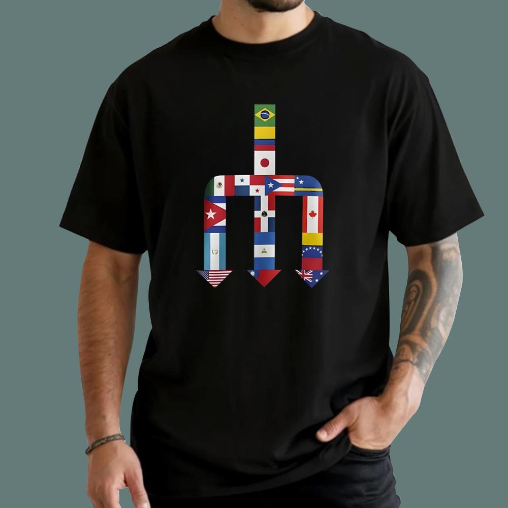Mariners The Global Trident Of Flags T-Shirt