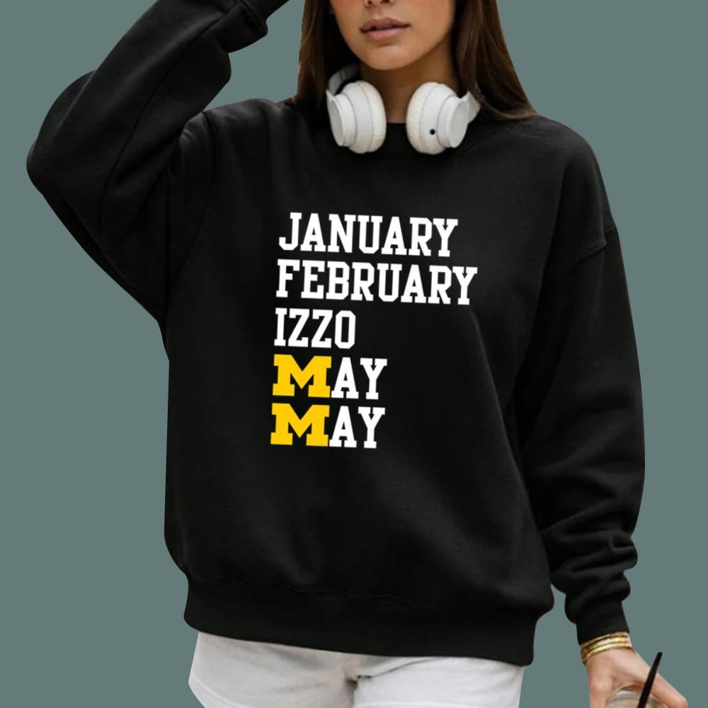 Michigan January February Izzo May Months T-Shirt