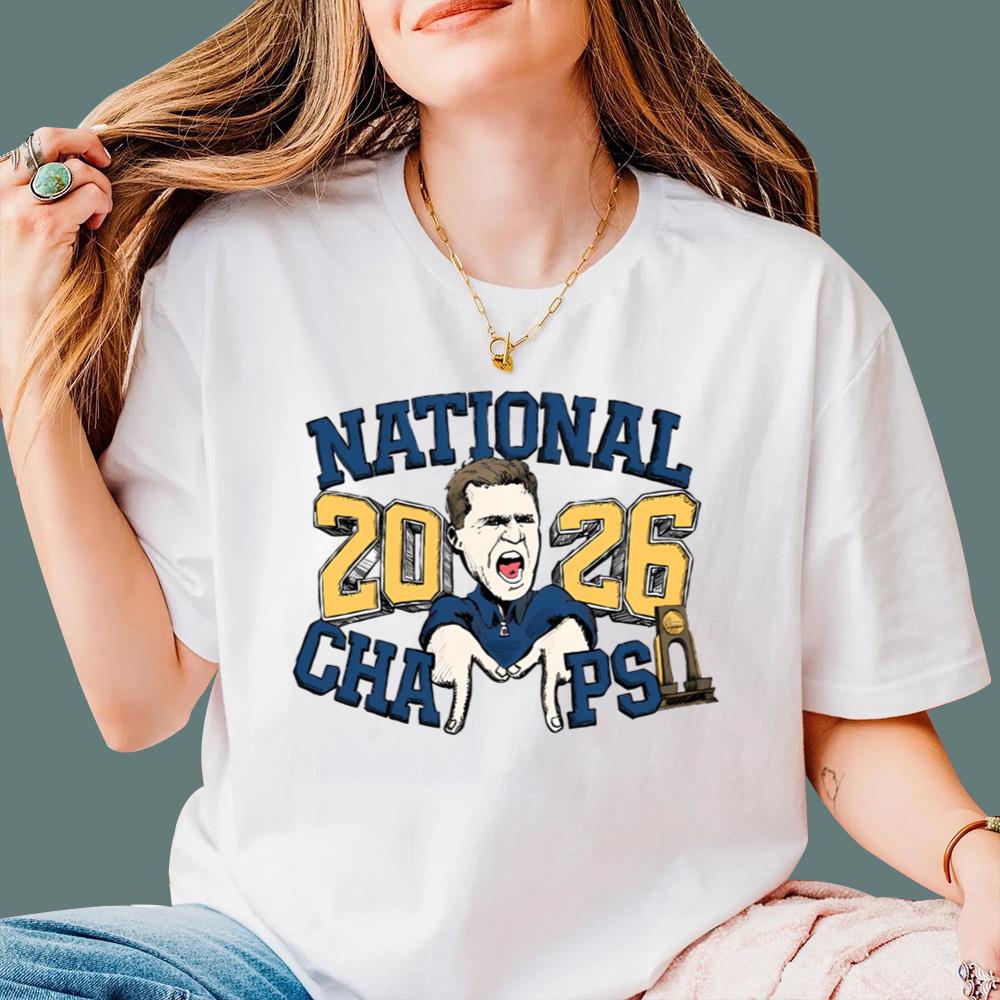 Michigan National Champs Coach 2026 T-Shirt