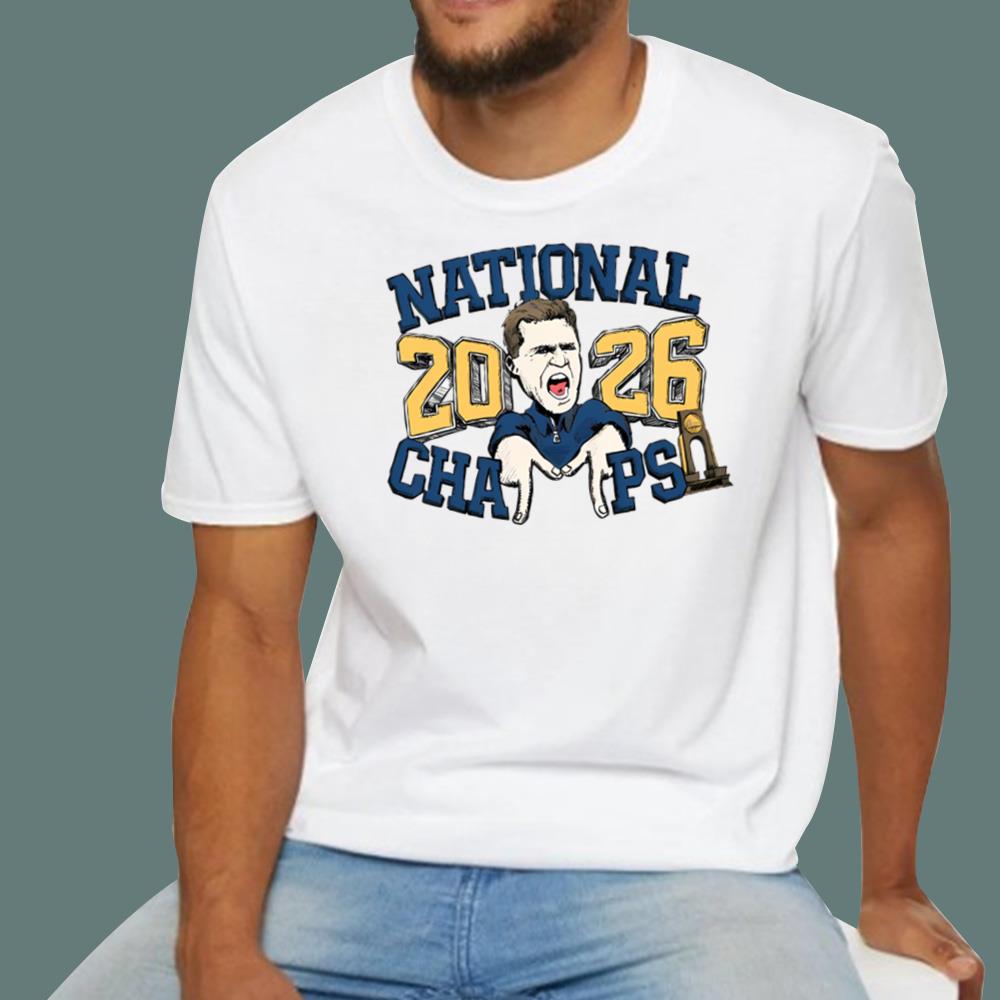 Michigan National Champs Coach 2026 T-Shirt