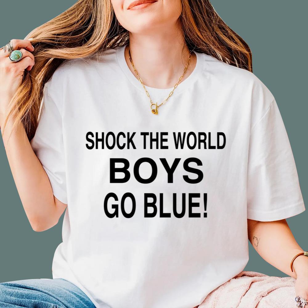 Michigan Shock The World Boys Go Blue T-Shirt