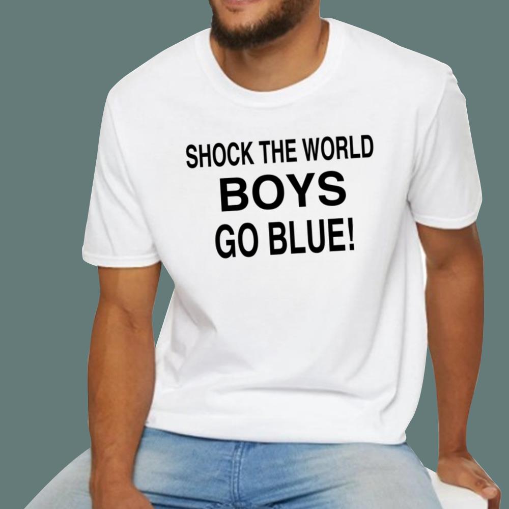 Michigan Shock The World Boys Go Blue T-Shirt