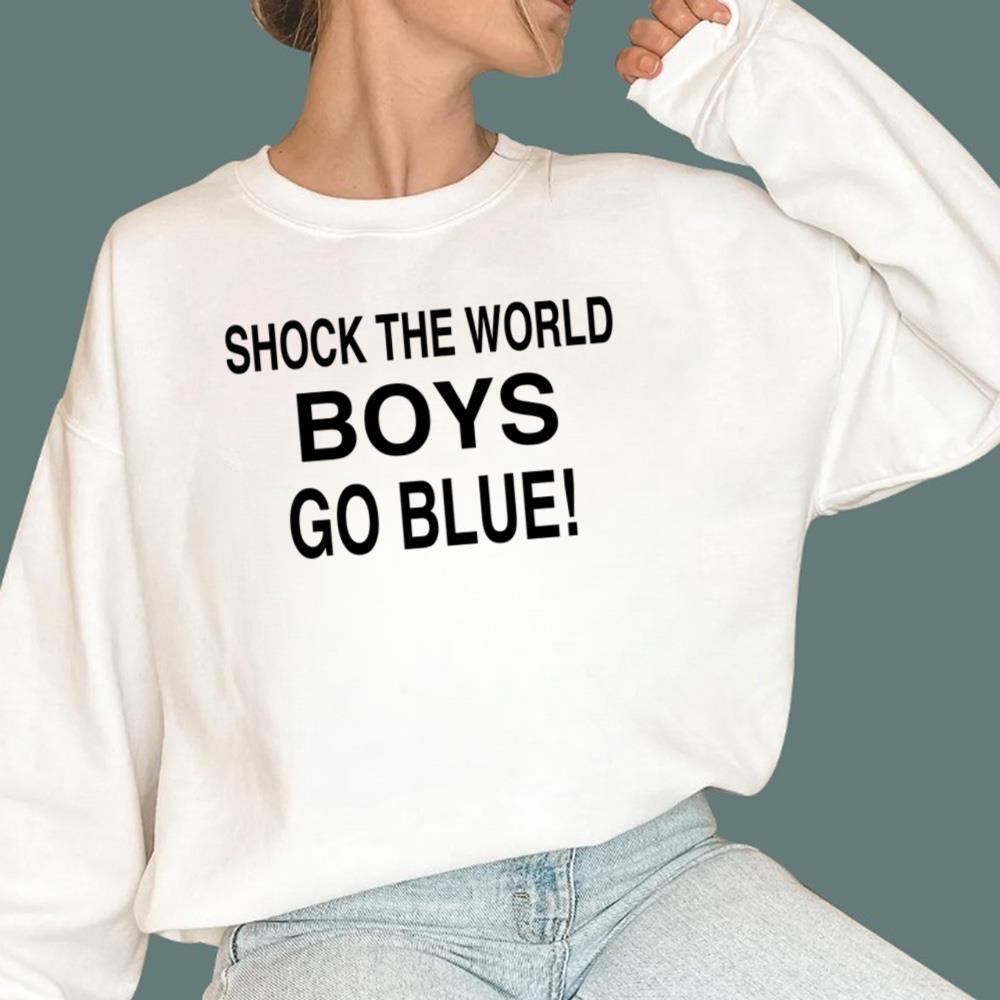 Michigan Shock The World Boys Go Blue T-Shirt