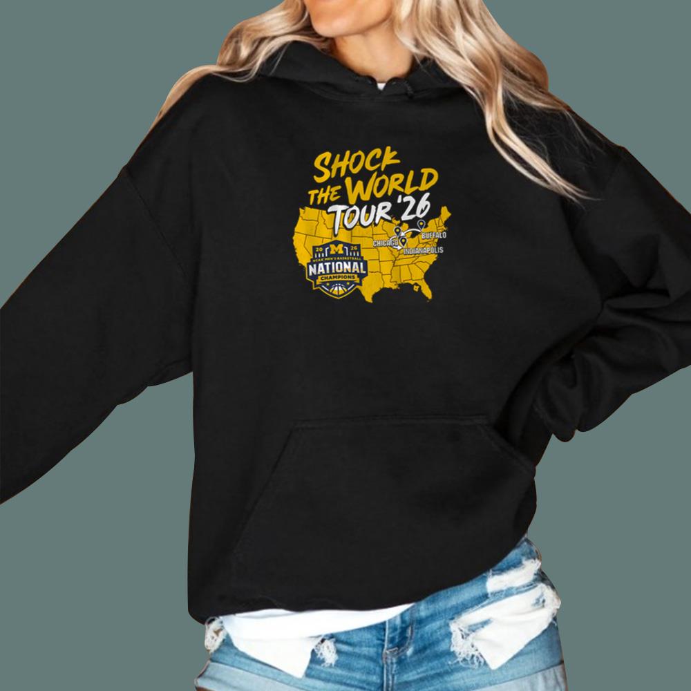 Michigan Shock the World Tour 2026 T-Shirt