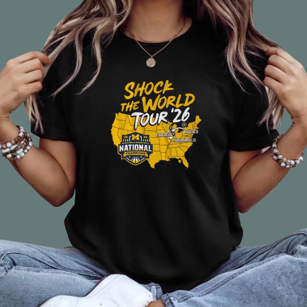 Michigan Shock the World Tour 2026 T-Shirt