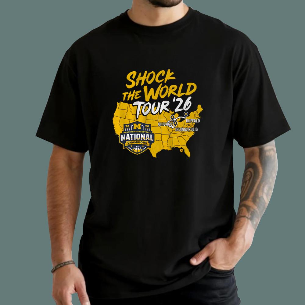 Michigan Shock the World Tour 2026 T-Shirt