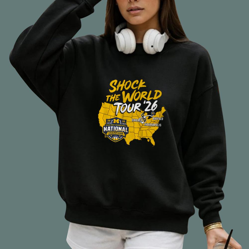 Michigan Shock the World Tour 2026 T-Shirt