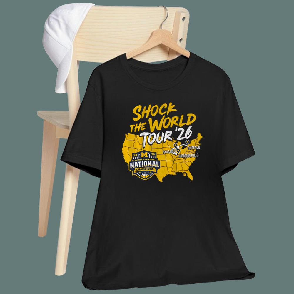 Michigan Shock the World Tour 2026 T-Shirt
