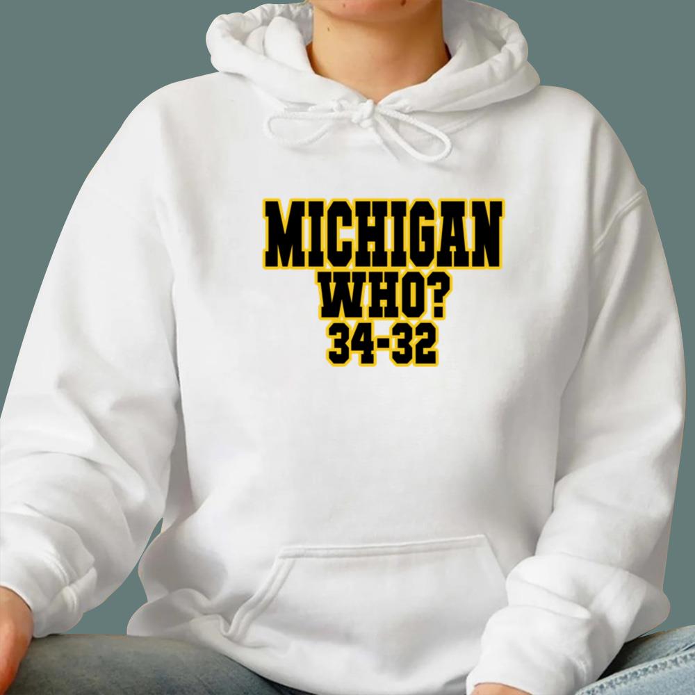 Michigan Who 34 32 T-Shirt