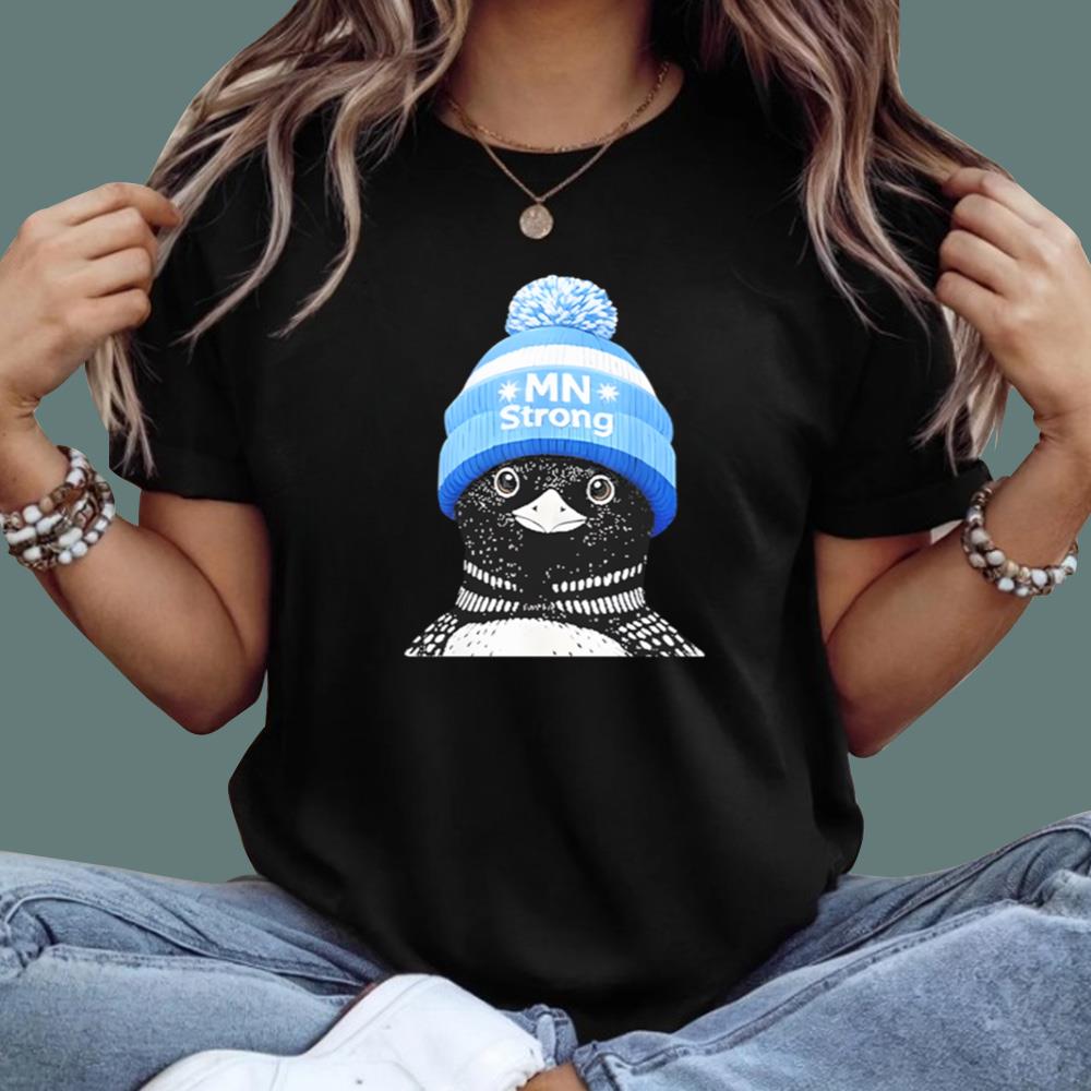 Minnesota Strong Liam Conejo Ramos Blue Bunny Hat T-Shirt
