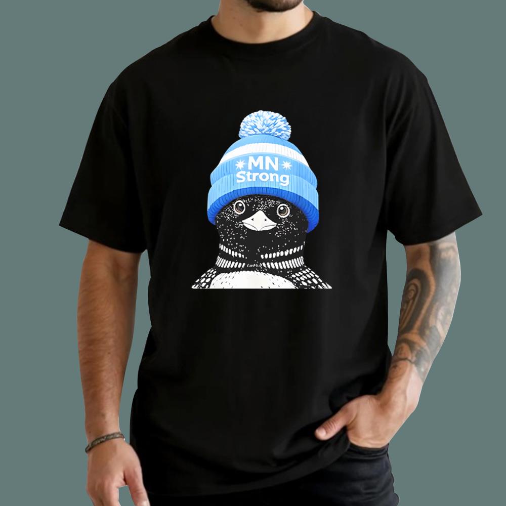 Minnesota Strong Liam Conejo Ramos Blue Bunny Hat T-Shirt