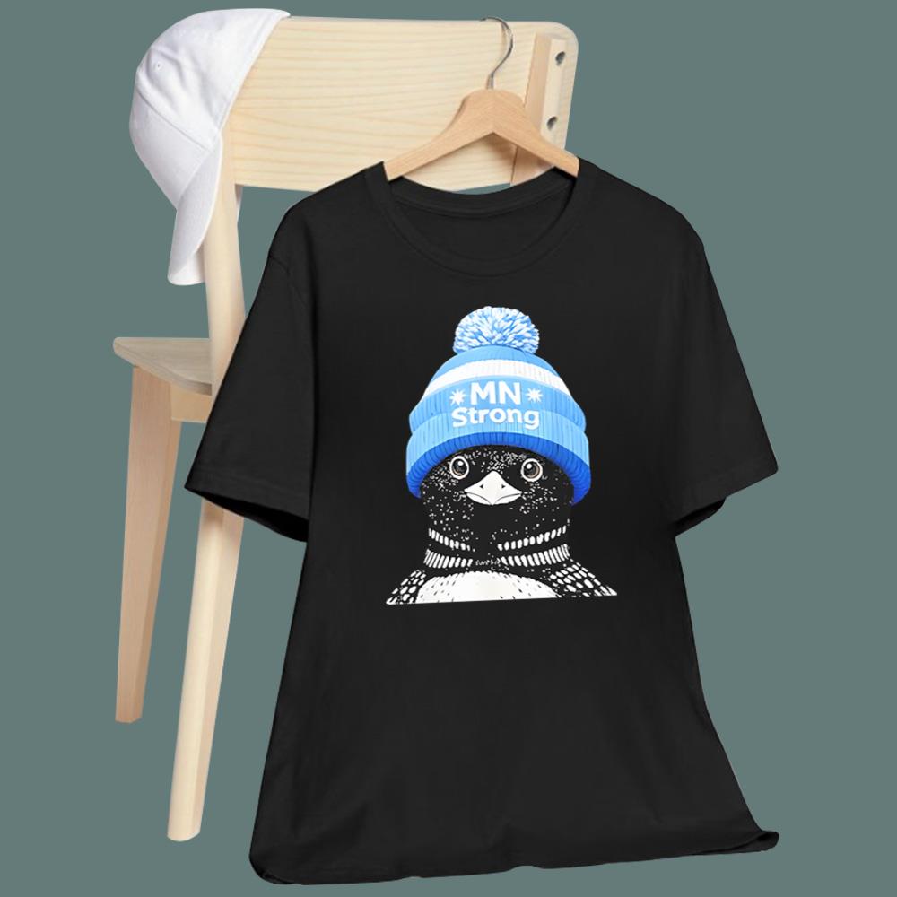 Minnesota Strong Liam Conejo Ramos Blue Bunny Hat T-Shirt
