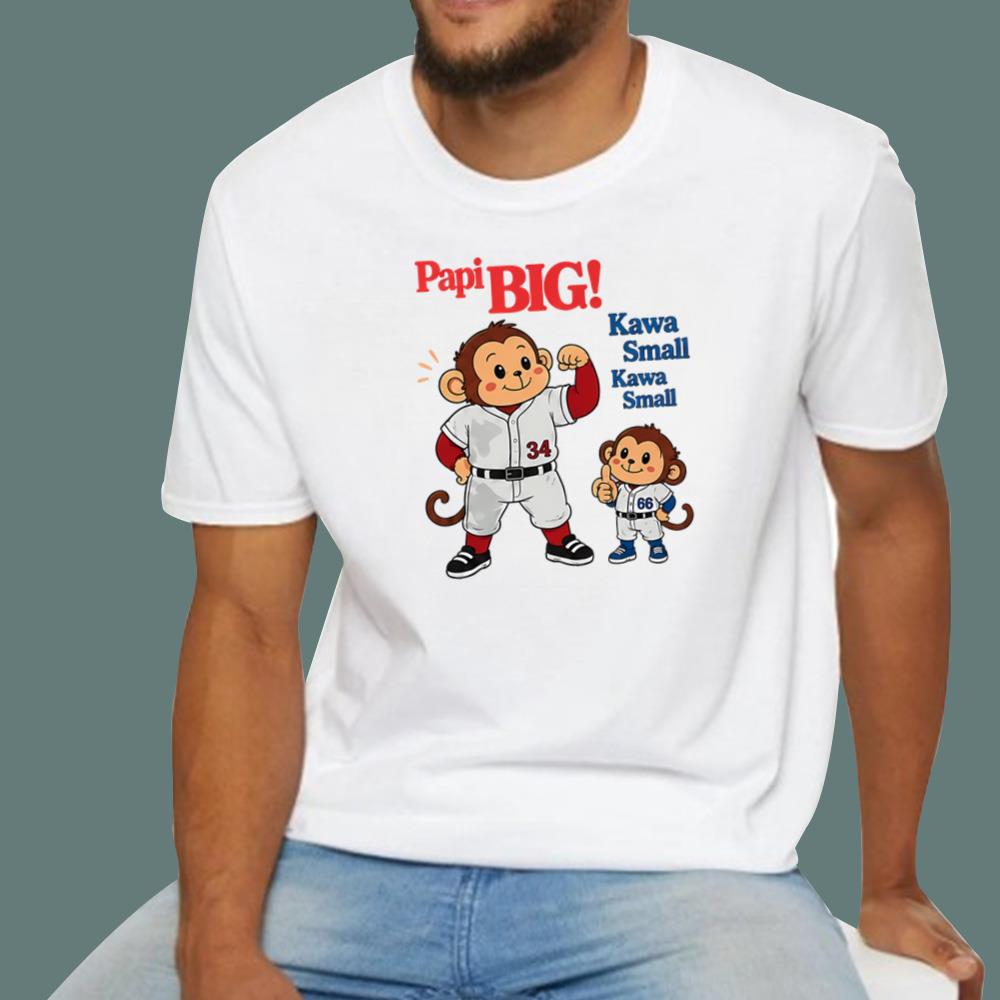 Munenori Kawasaki Papi Big Kawa Small T-Shirt