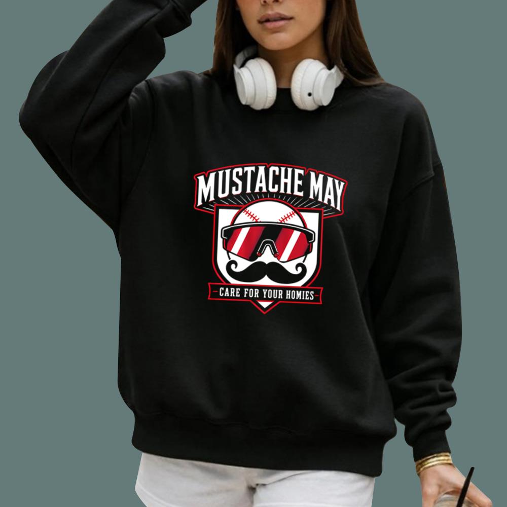 Mustache May Care For Your Homies T-Shirt
