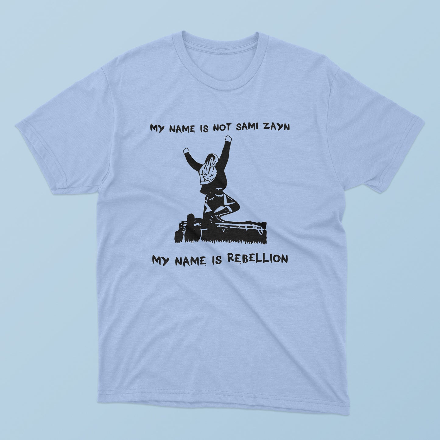 My Name Is Not Sami Zayn My Name Is Rebellion T-shirt