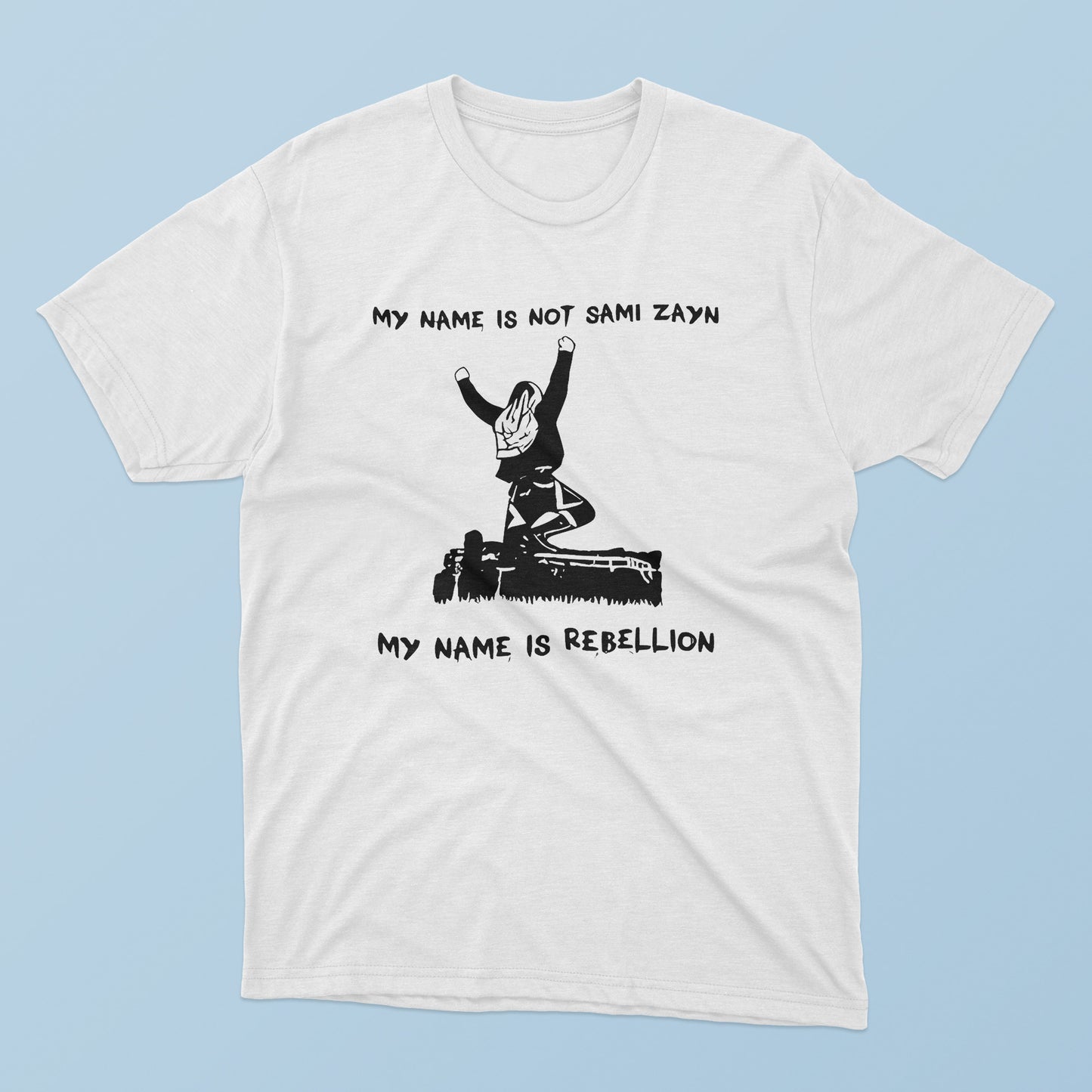 My Name Is Not Sami Zayn My Name Is Rebellion T-shirt