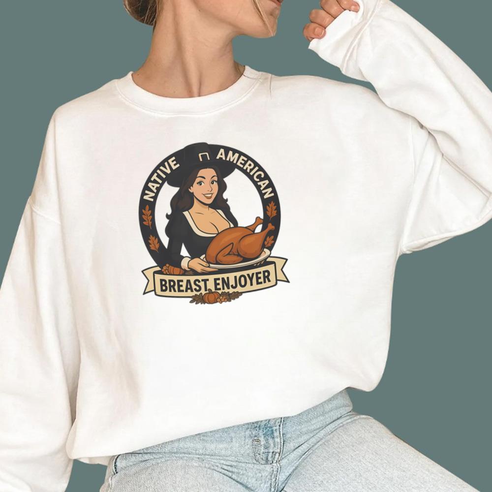 Native American Breast Enjoyer T-Shirt