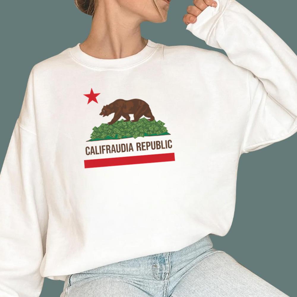 Nick Shirley Califraudia Republic T-Shirt