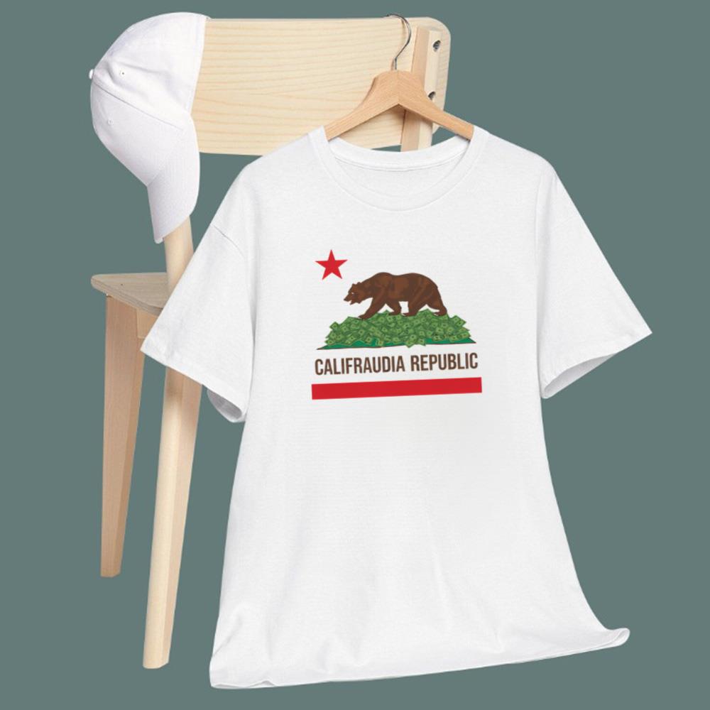 Nick Shirley Califraudia Republic T-Shirt
