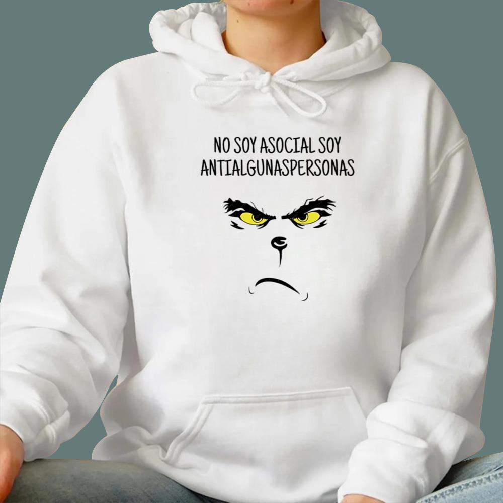 No Soy Asocial Soy Antialgunaspersonas T-Shirt